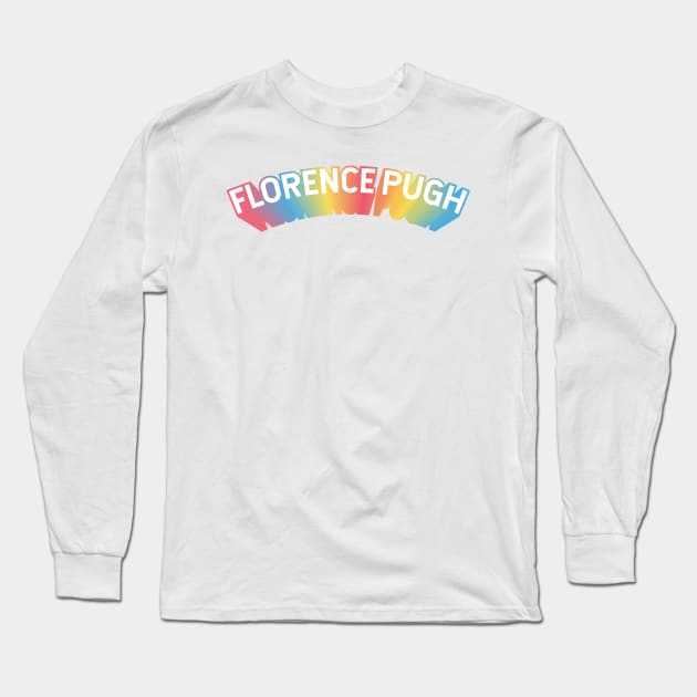 Florence Pugh Long Sleeve T-Shirt by Sthickers